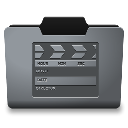 Steel Movies Icon 512x512 png